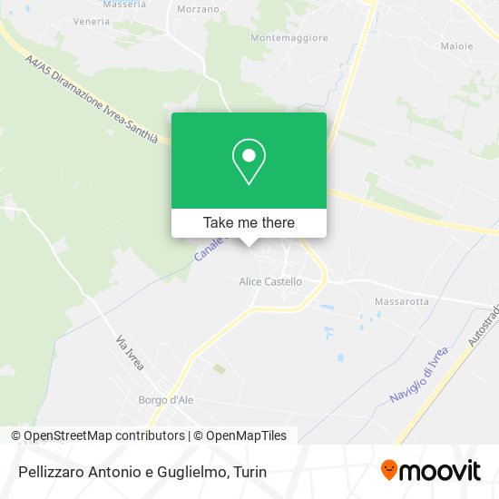 Pellizzaro Antonio e Guglielmo map