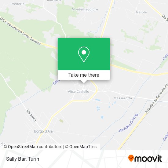 Sally Bar map