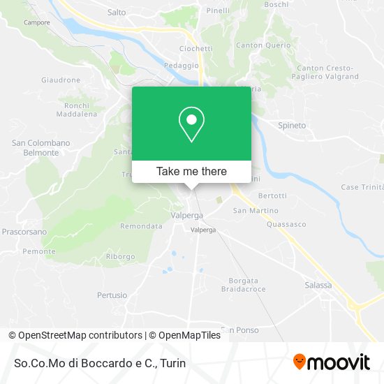 So.Co.Mo di Boccardo e C. map