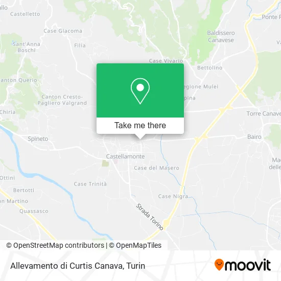 Allevamento di Curtis Canava map