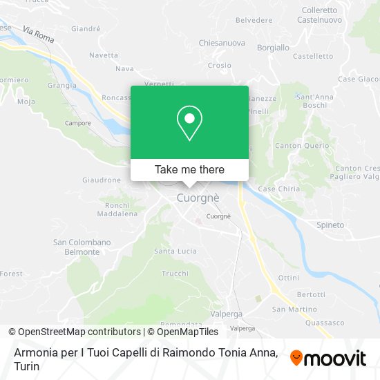 Armonia per I Tuoi Capelli di Raimondo Tonia Anna map