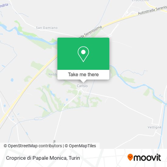 Croprice di Papale Monica map