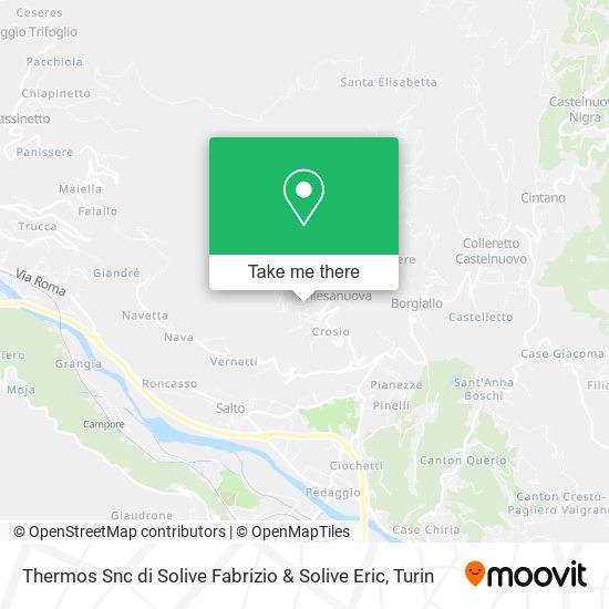 Thermos Snc di Solive Fabrizio & Solive Eric map
