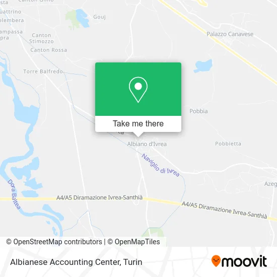 Albianese Accounting Center map
