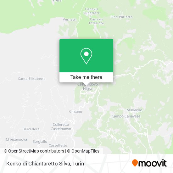 Kenko di Chiantaretto Silva map