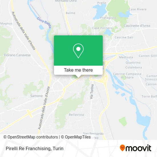 Pirelli Re Franchising map