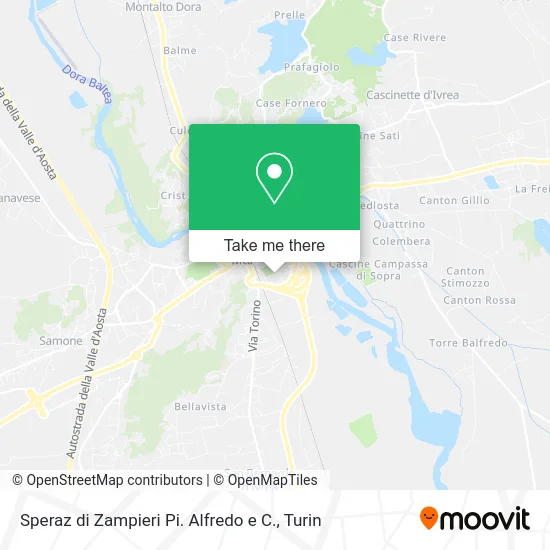 Speraz di Zampieri Pi. Alfredo e C. map