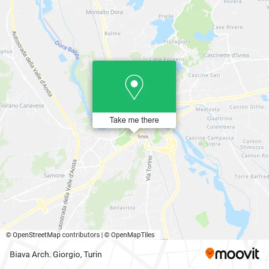 Biava Arch. Giorgio map