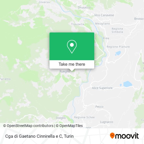 Cga di Gaetano Cinnirella e C map