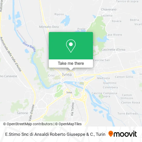 E.Stimo Snc di Ansaldi Roberto Giuseppe & C. map