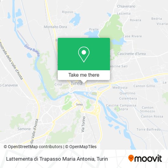 Lattementa di Trapasso Maria Antonia map