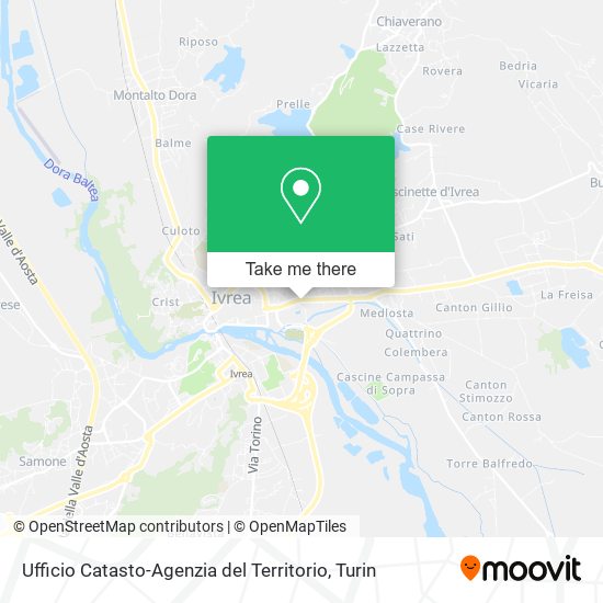 Ufficio Catasto-Agenzia del Territorio map