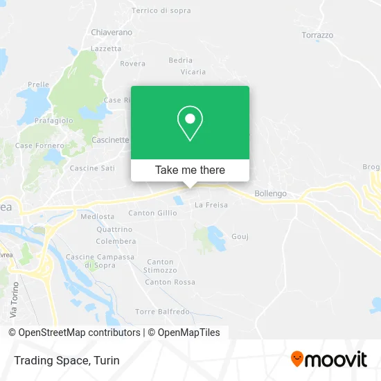 Trading Space map