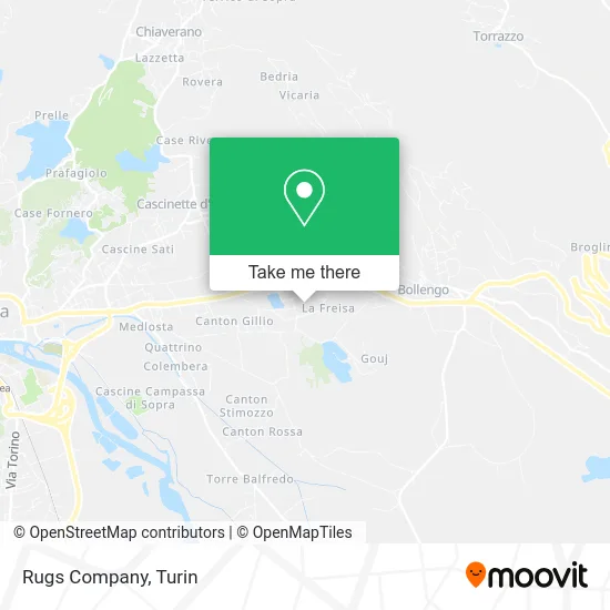 Rugs Company map