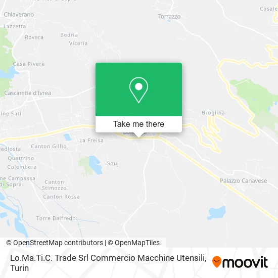 Lo.Ma.Ti.C. Trade Srl Commercio Macchine Utensili map