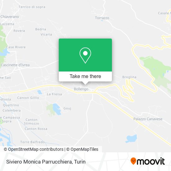 Siviero Monica Parrucchiera map