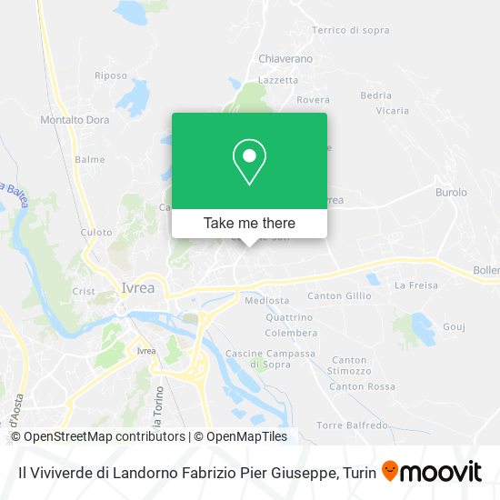 Il Viviverde di Landorno Fabrizio Pier Giuseppe map