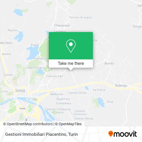 Gestioni Immobiliari Piacentino map