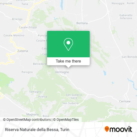 Bessa Nature Reserve map