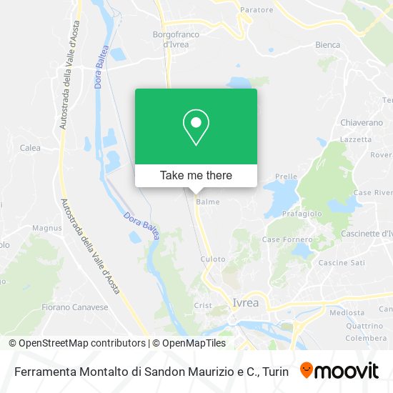 Ferramenta Montalto di Sandon Maurizio e C. map
