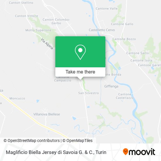 Maglificio Biella Jersey di Savoia G. & C. map