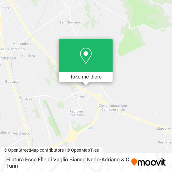 Filatura Esse Elle di Vaglio Bianco Nedo-Adriano & C. map