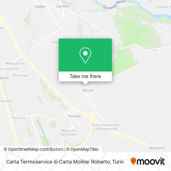 Carta Termoservice di Carta Moline' Roberto map