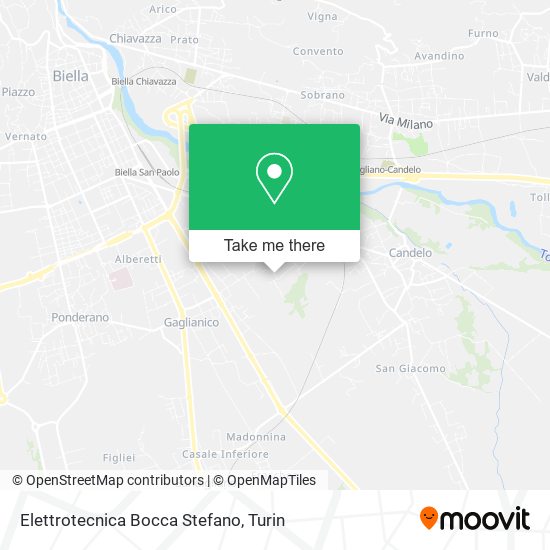 Elettrotecnica Bocca Stefano map