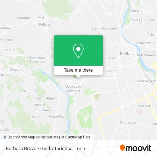 Barbara Bravo - Guida Turistica map