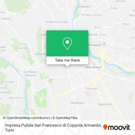 Impresa Pulizie San Francesco di Coppola Armando map