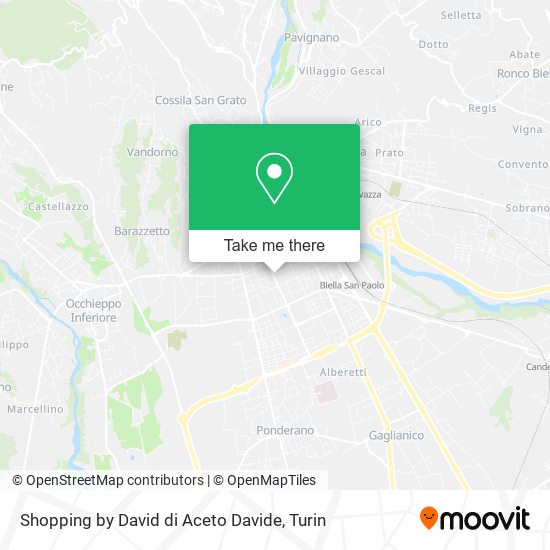 Shopping by David di Aceto Davide map