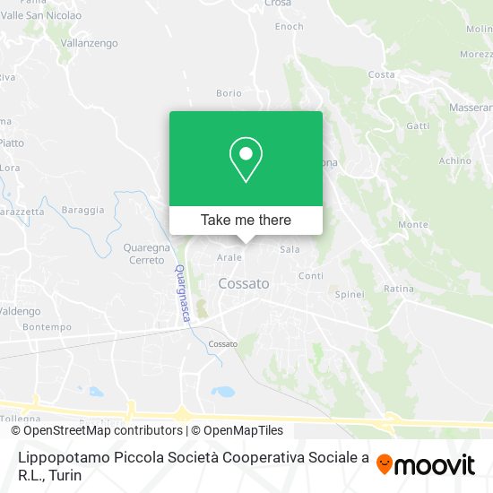 Lippopotamo Piccola Società Cooperativa Sociale a R.L. map