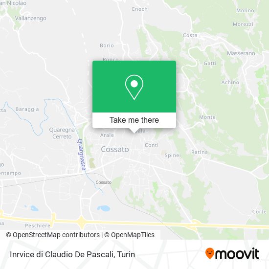 Inrvice di Claudio De Pascali map