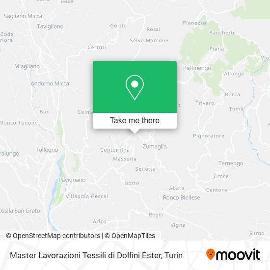 Master Lavorazioni Tessili di Dolfini Ester map