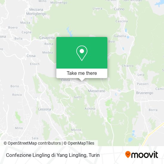 Confezione Lingling di Yang Lingling map