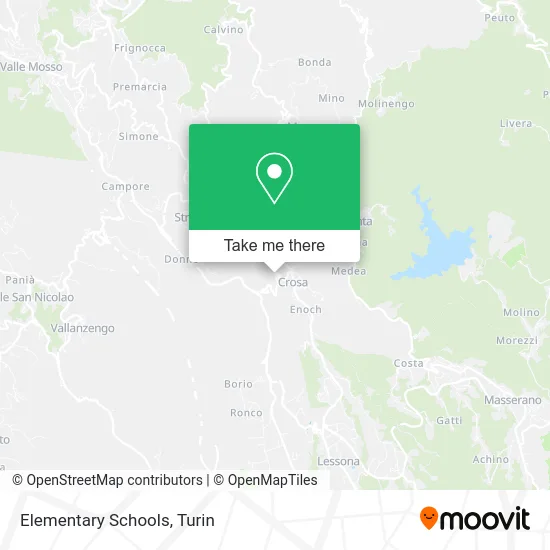 Elementary Schools map