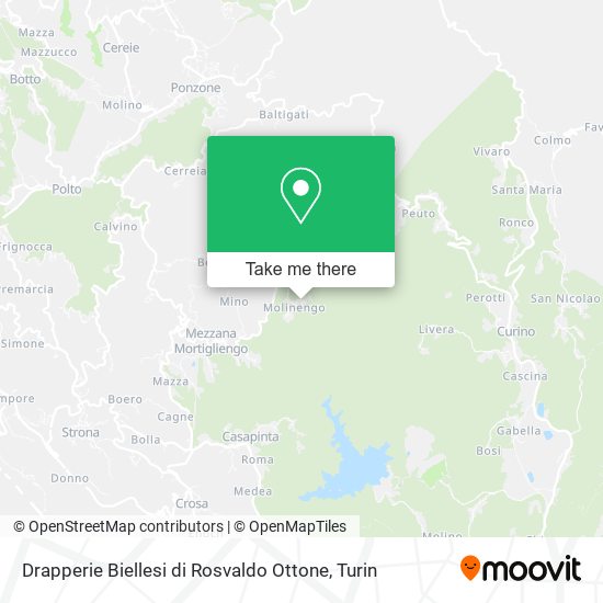 Drapperie Biellesi di Rosvaldo Ottone map