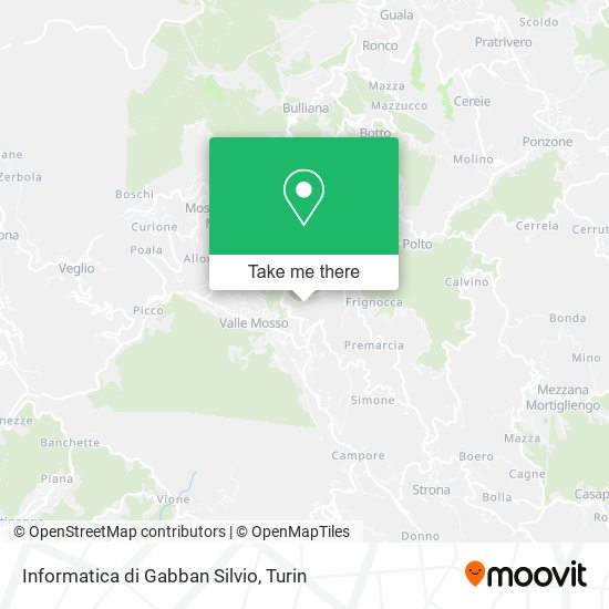 Informatica di Gabban Silvio map