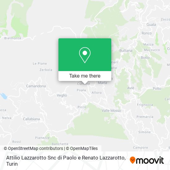Attilio Lazzarotto Snc di Paolo e Renato Lazzarotto map