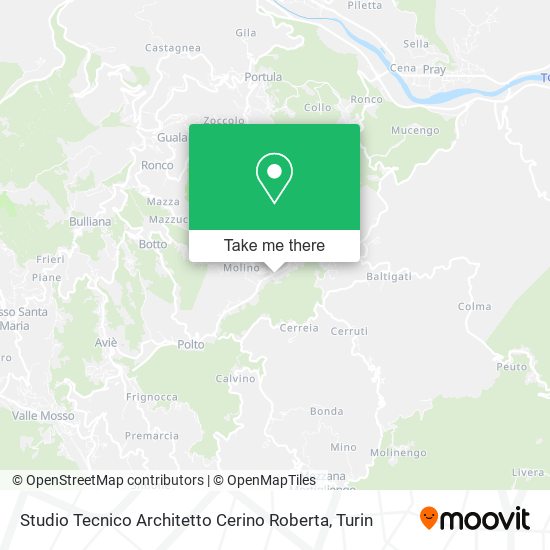 Studio Tecnico Architetto Cerino Roberta map