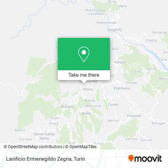Lanificio Ermenegildo Zegna map