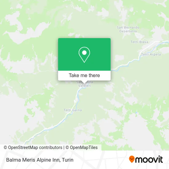 Balma Meris Alpine Inn map