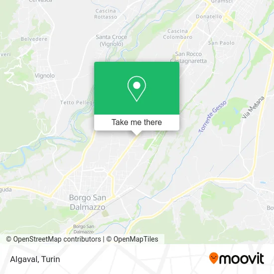 Algaval map