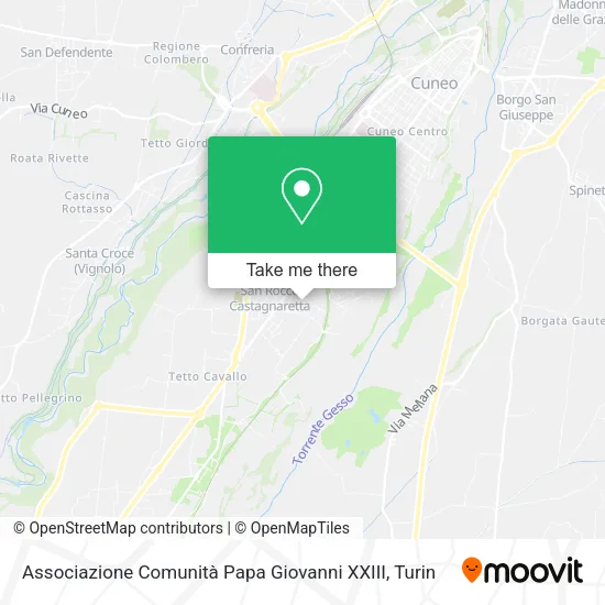 Associazione Comunità Papa Giovanni XXIII map