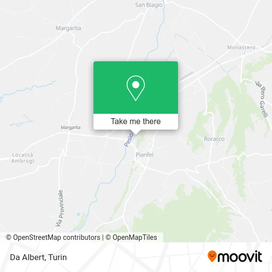 From Albert map