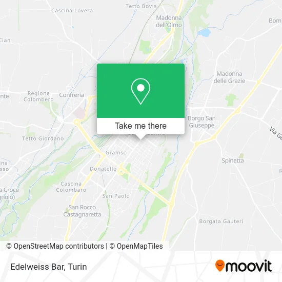 Edelweiss Bar map