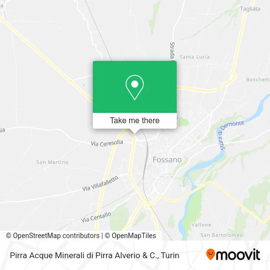 Pirra Acque Minerali di Pirra Alverio & C. map