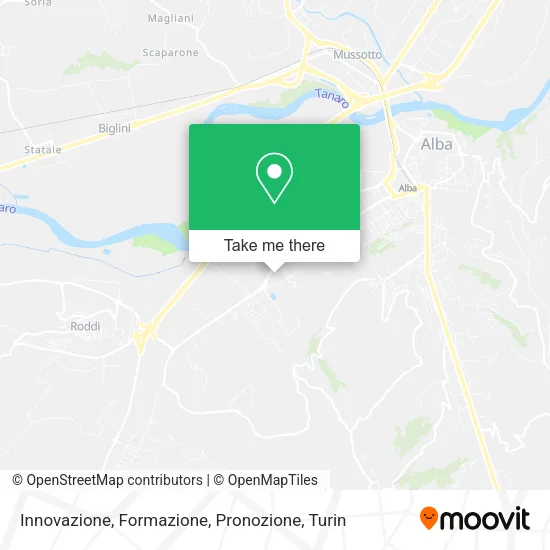 Innovazione, Formazione, Pronozione map