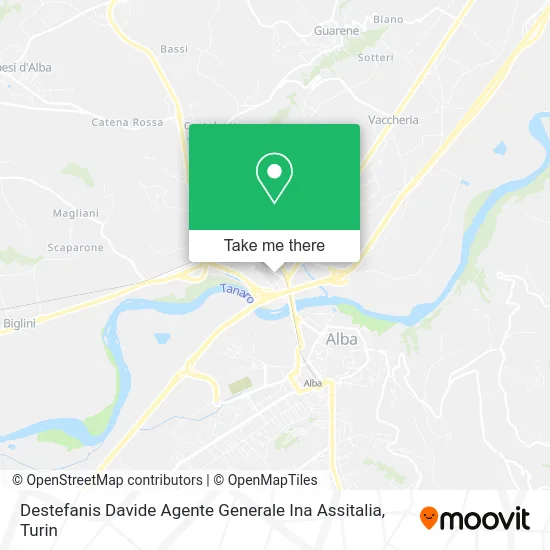 Destefanis Davide General Agent Ina Assitalia map
