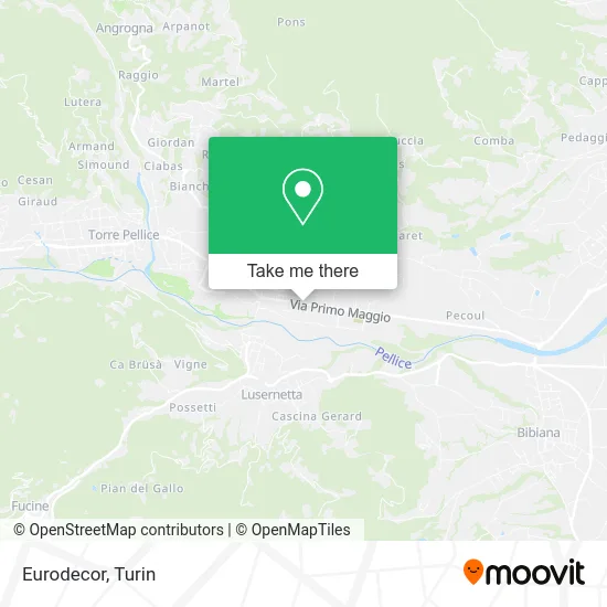 Eurodecor map